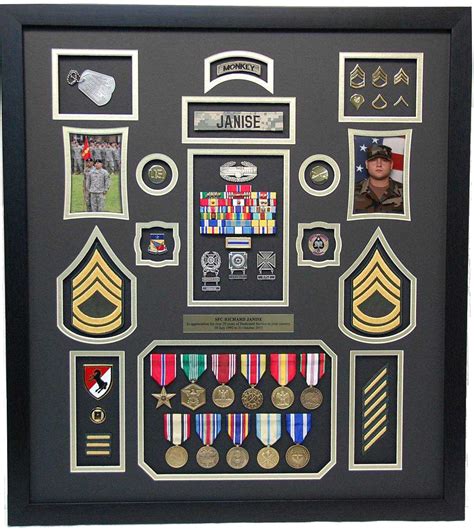 shadow box for military awards